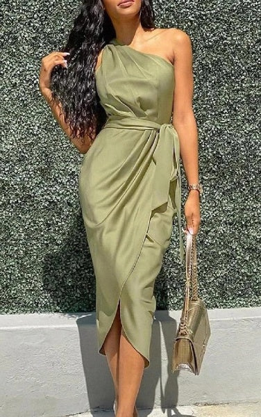 Stilla | Kvalitet Off Shoulder Ruffle Kjole