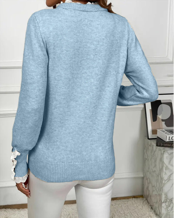 Stilla | Pullover med spidskant
