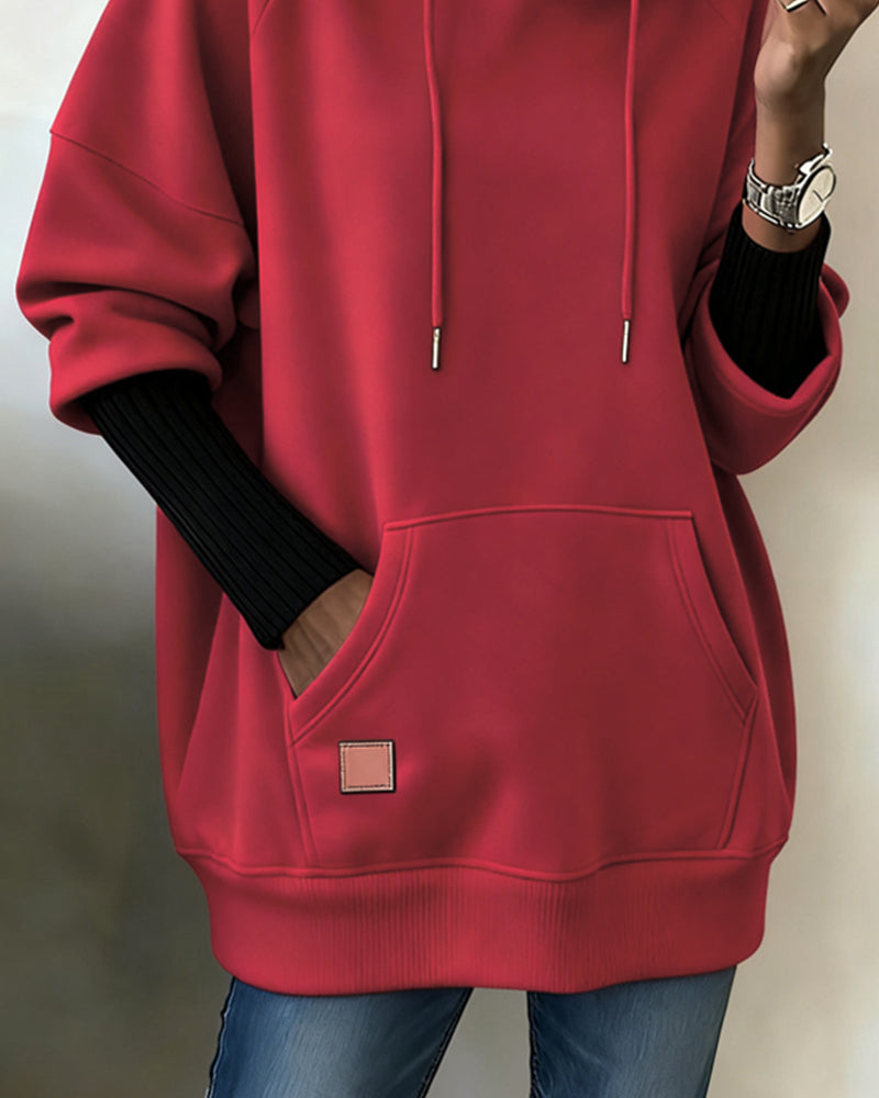 Stilla | Hættetrøje I En Casual Stil