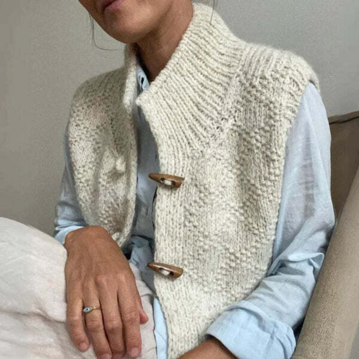 Stilla | Ærmeløs Cardigan Til Damer