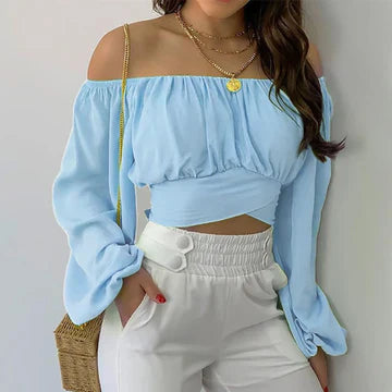 Stilla | Skulderfri Top