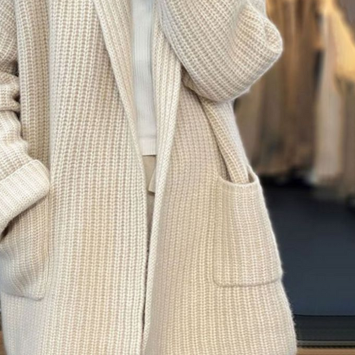 Stilla | Casual cardigan med lommer