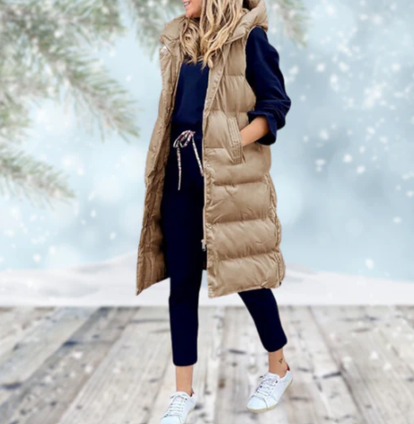 Stilla | Lang Gilet Manteau