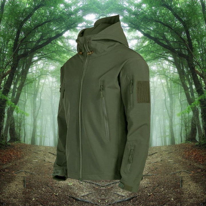 Stilla | Herre Softshell Vinterjakke - Hætte Fuldt Zipper