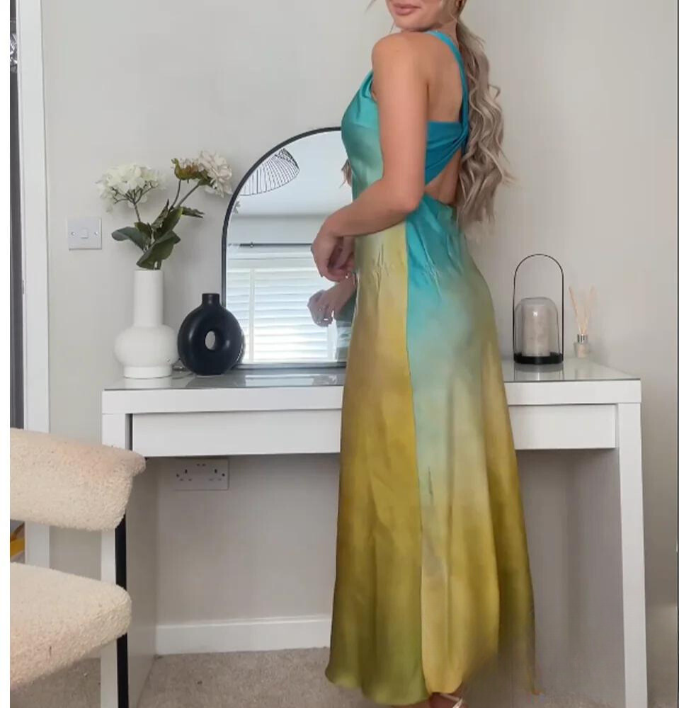 Stilla | Batik kjole trend og asymmetrisk