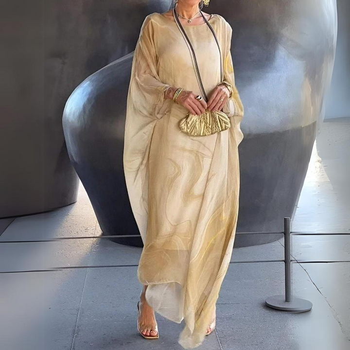 Stilla | Charmende Silk Chiffon Kjole