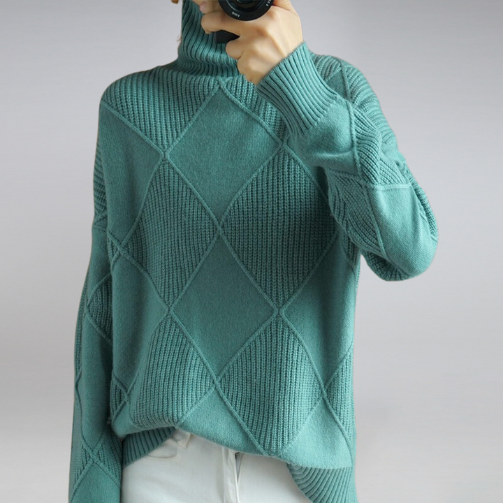 Stilla | Elegant og Behagelig Strikbluse til Damer