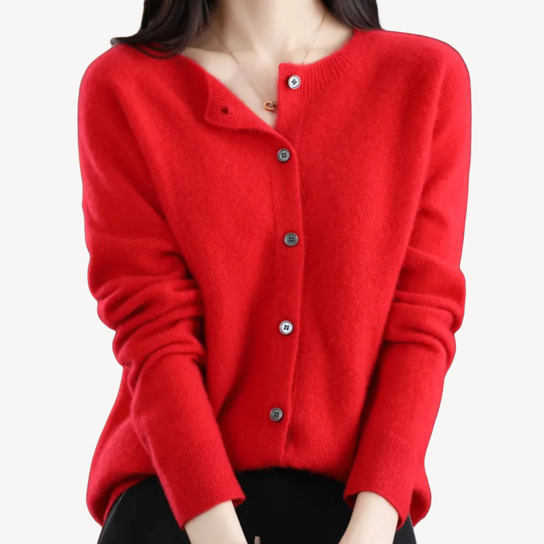 Stilla | Dame Cashmere-mix Cardigan