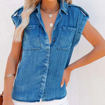 Stilla | Casual jeans top