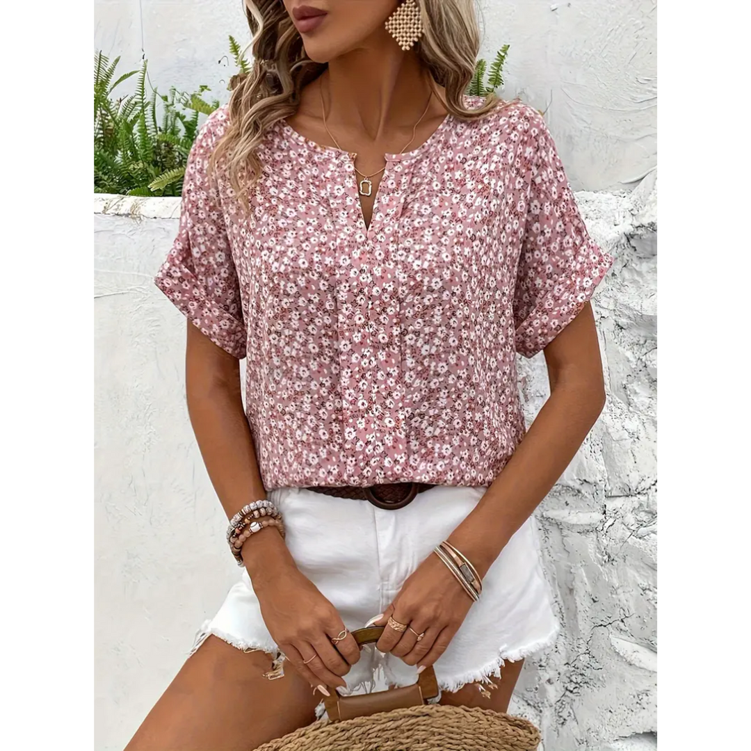 Stilla | Floral mønster blomster skjorte