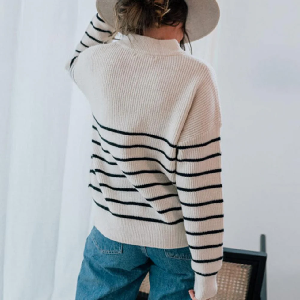 Stilla | Elegant Ribbede Pullover Til Damer