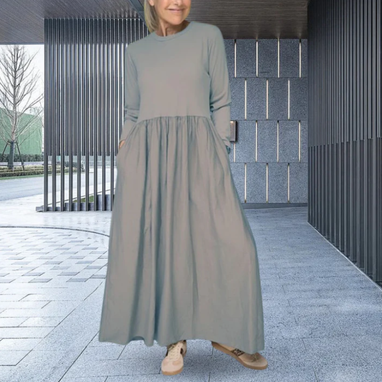 Stilla | Elegante Kjole Med Flydende Vase
