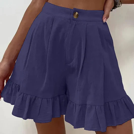 Stilla | Elegant Casual Plissé Shorts