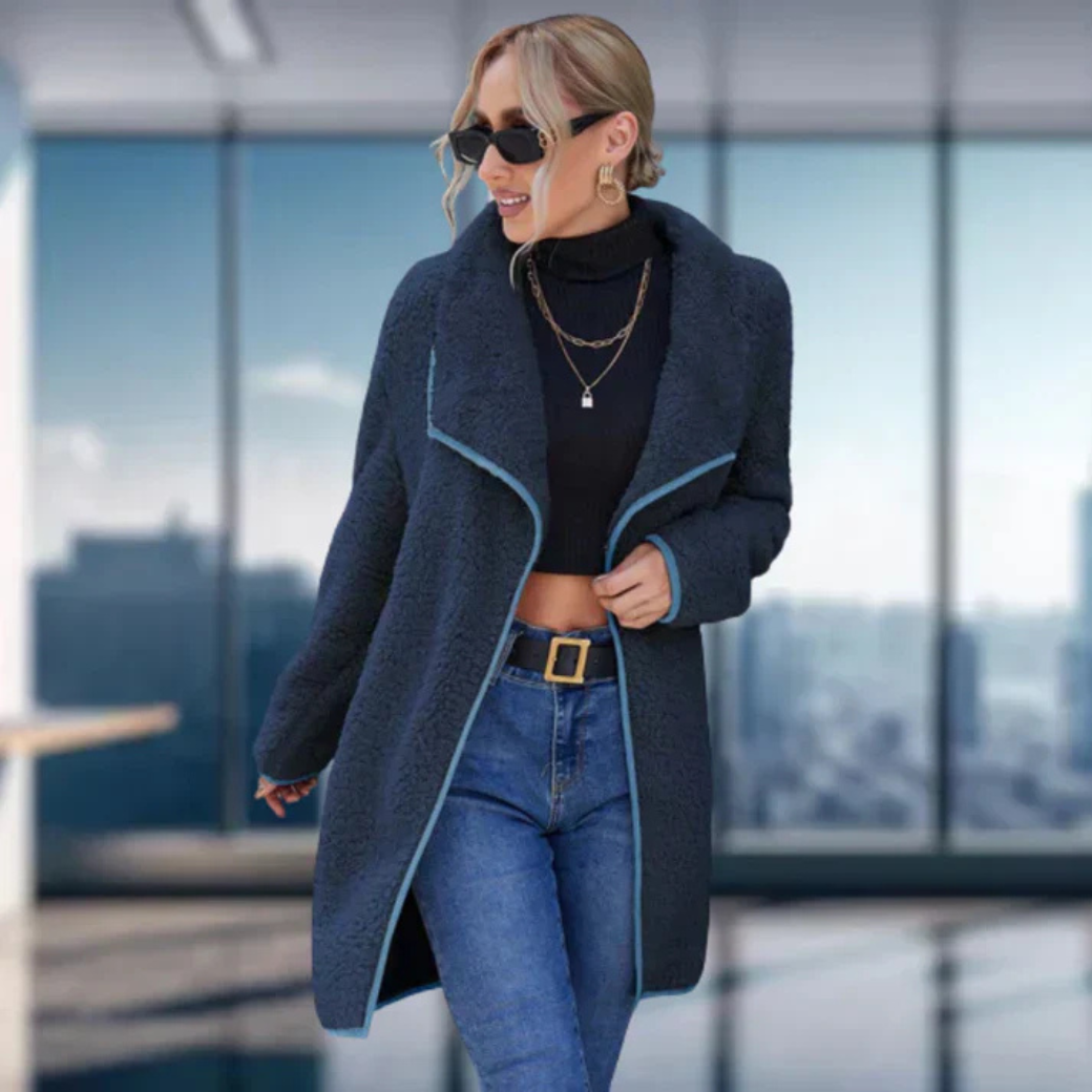 Stilla | Lang cardigan til damer i elegant look