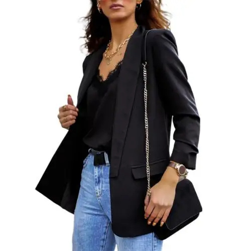 Stilla | Moderigtig Dame Blazer Med Lange Ærmer