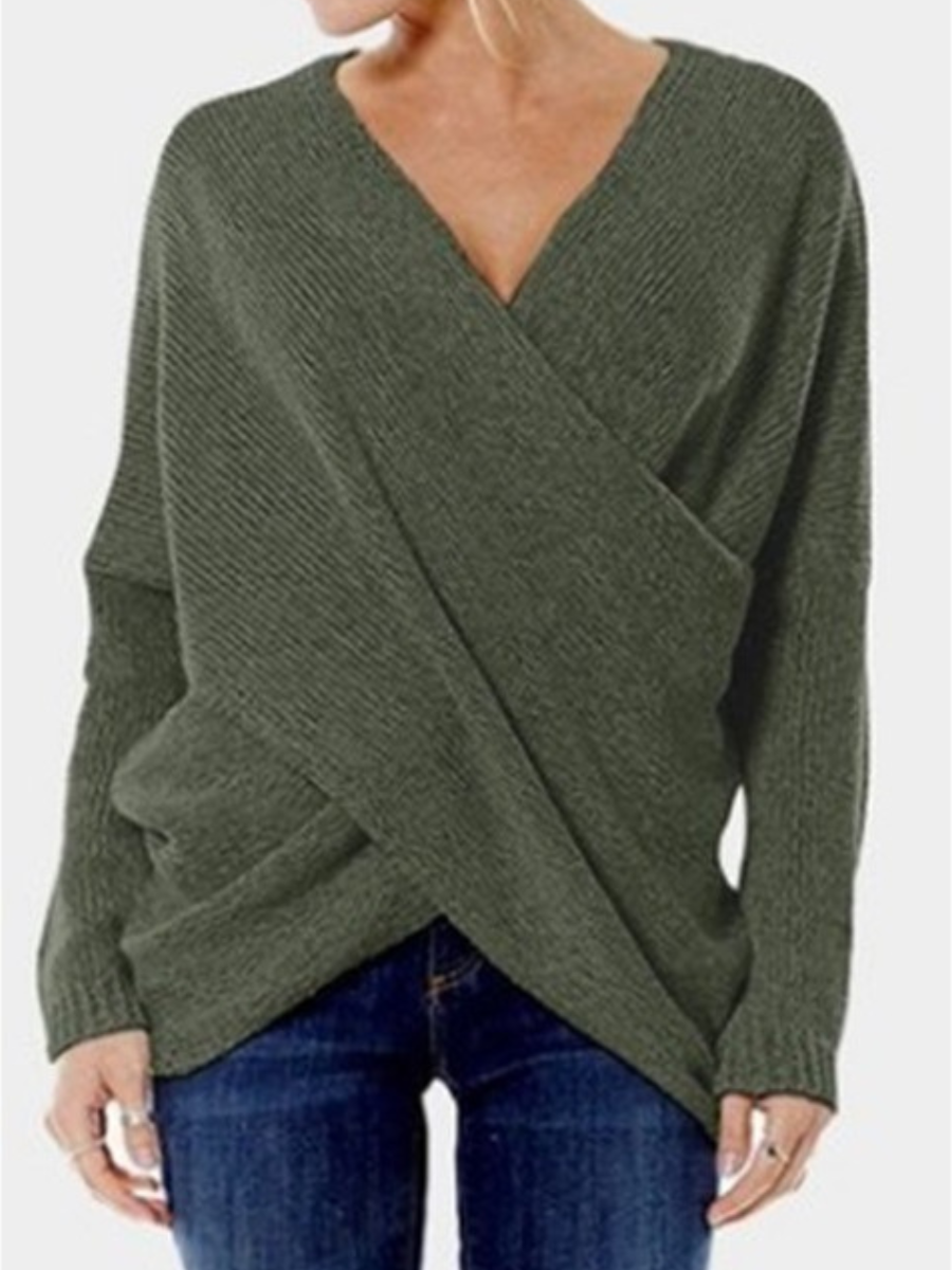 Stilla | Stilfuld &Amp; Sexet V-Hals Sweater