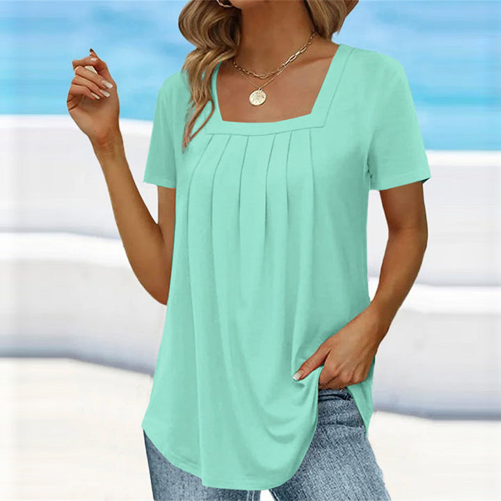 Stilla | Elegante Plisseret Bluse