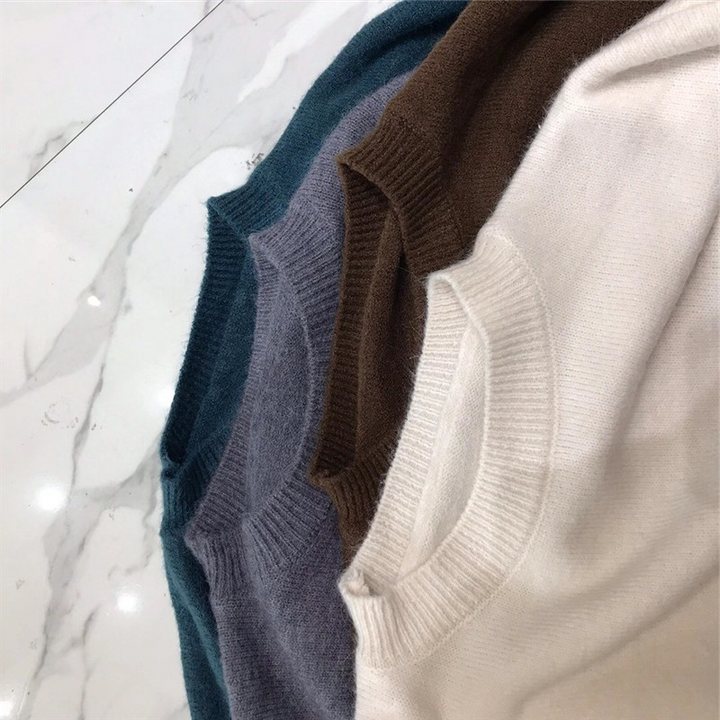 Stilla | Klassisk Pullover Med Bred Uddybning