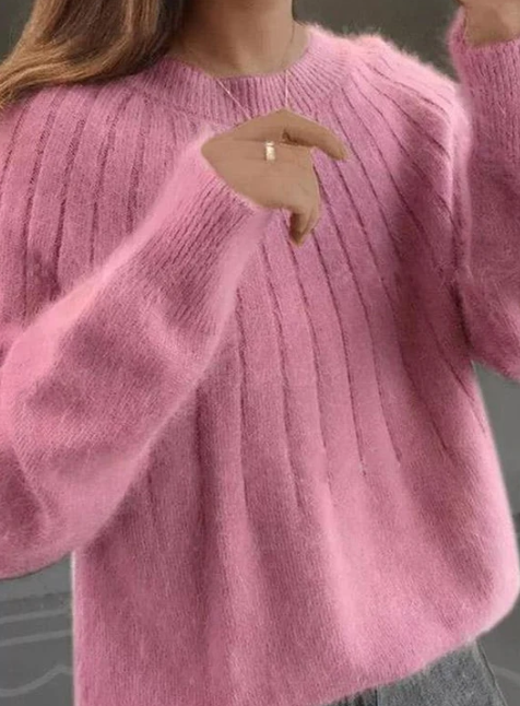 Stilla | Blød cashmere striktrøje