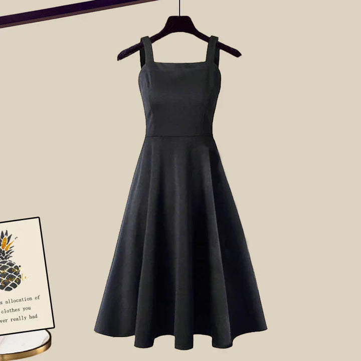 Stilla | Elegant strikkjolekombination