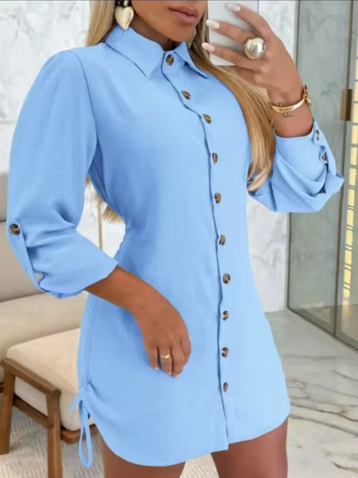 Stilla | Elegant Skjortekjole
