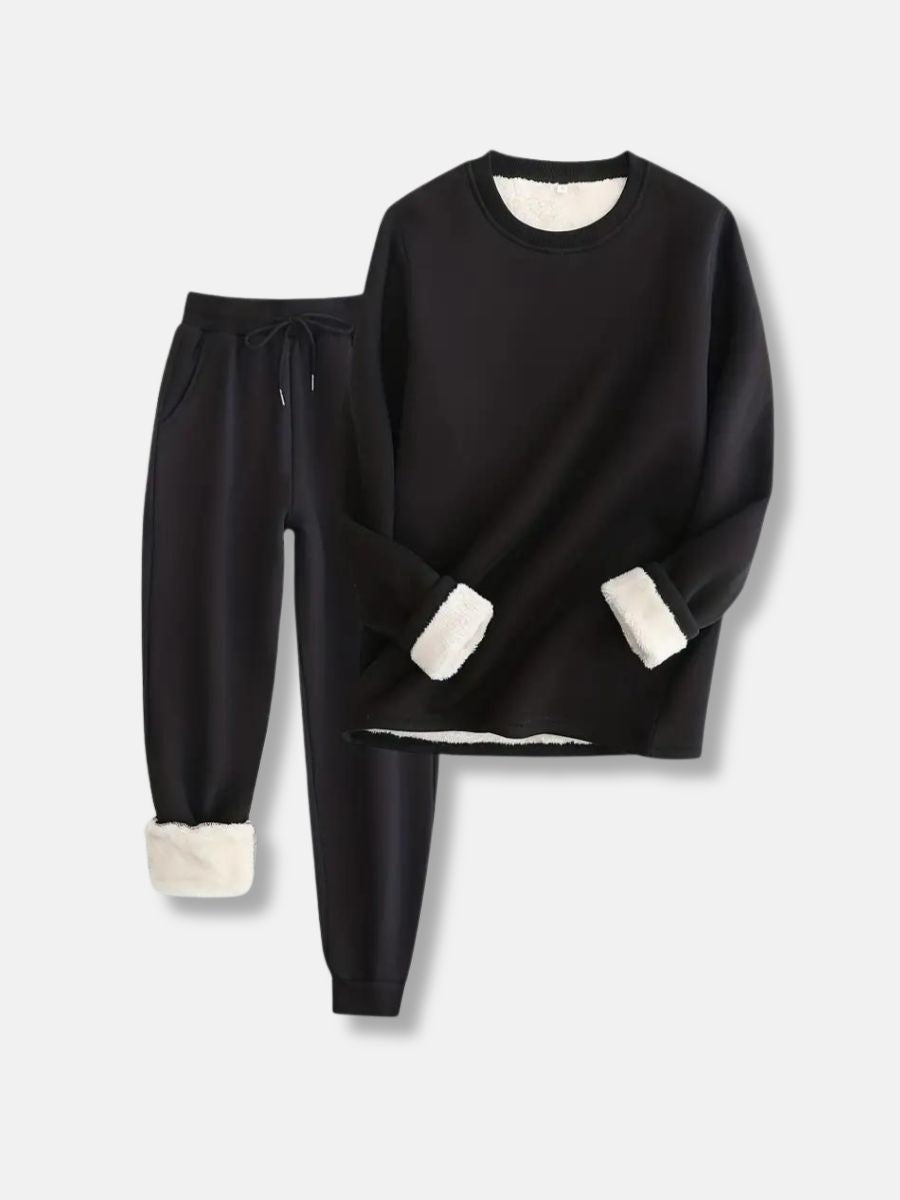Stilla | Sweatshirt Med Ærmer Og Joggers Med Snoretræk