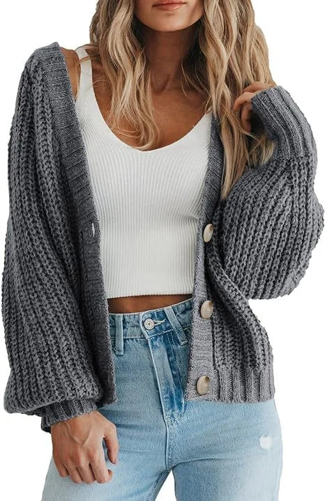 Stilla | Dame Cardigan med Knapper