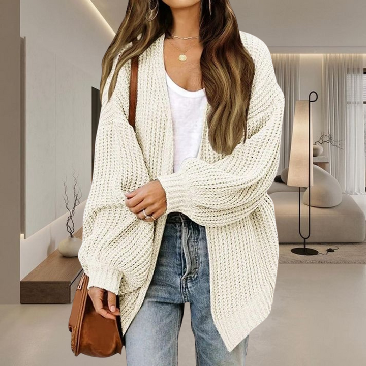 Stilla | Lang Cardigan til Damer i elegant Snit