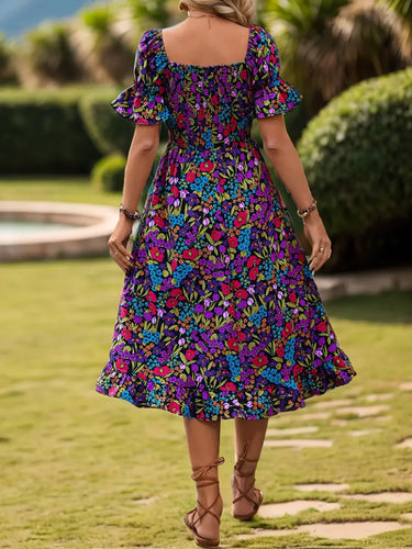 Stilla | Bohemian Off Shoulder Maxi Kjole