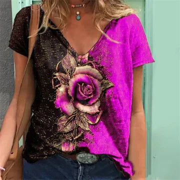 Stilla | Dame Shirt Med V-hals