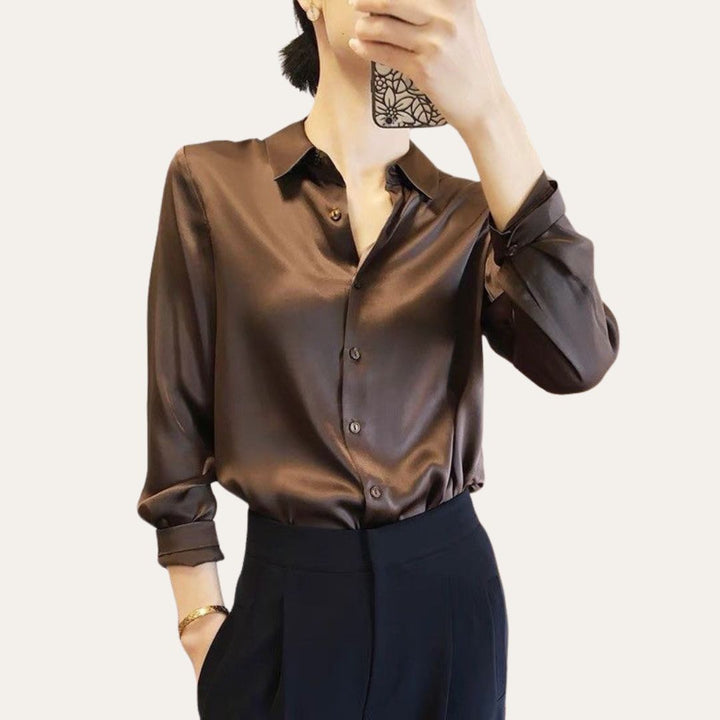 Stilla | Kvinders Satin Bluse