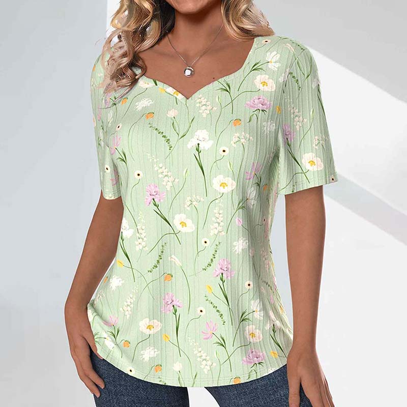 Stilla | Elegant Skjortekjole Med Blomsterprint