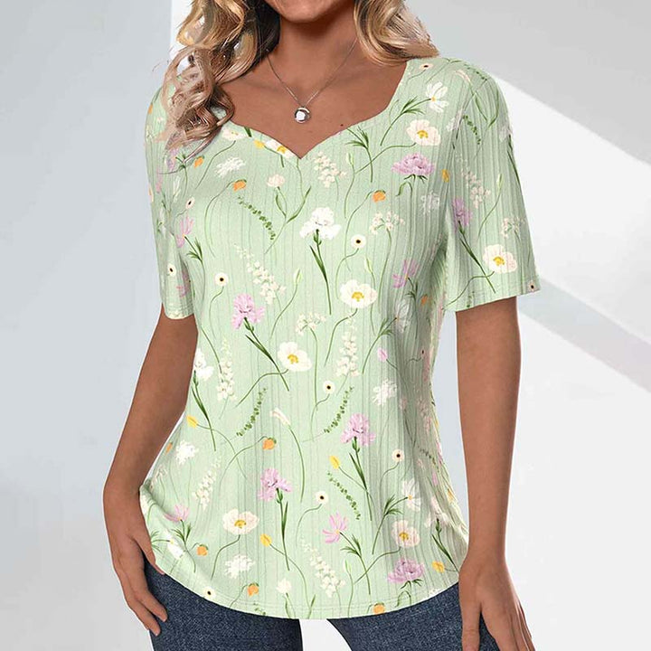 Stilla | Elegant Skjortekjole Med Blomsterprint