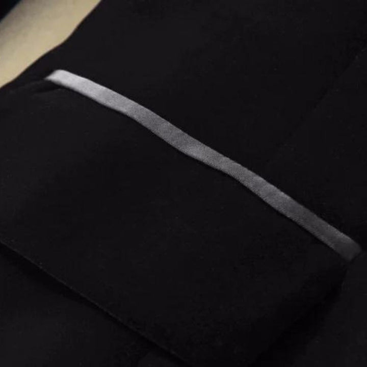 Stilla | Samt Smokingjakke med satin revers