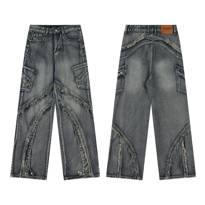 Stilla | Rippede Oversize Jeans