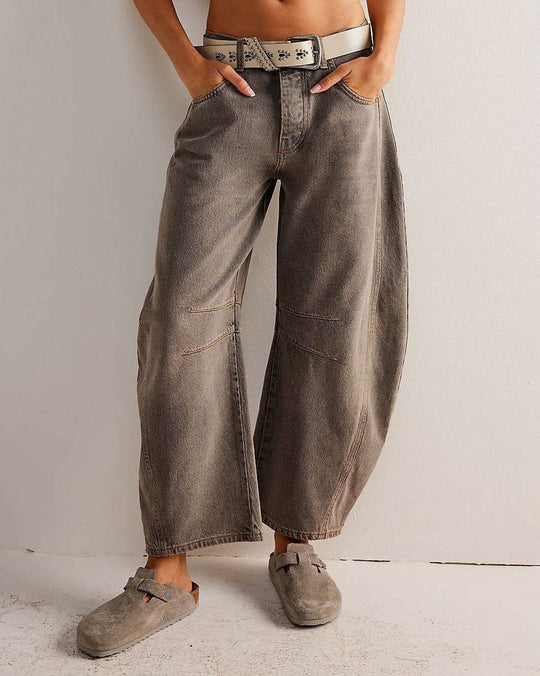 Stilla | Midtalje rørjeans til kvinder