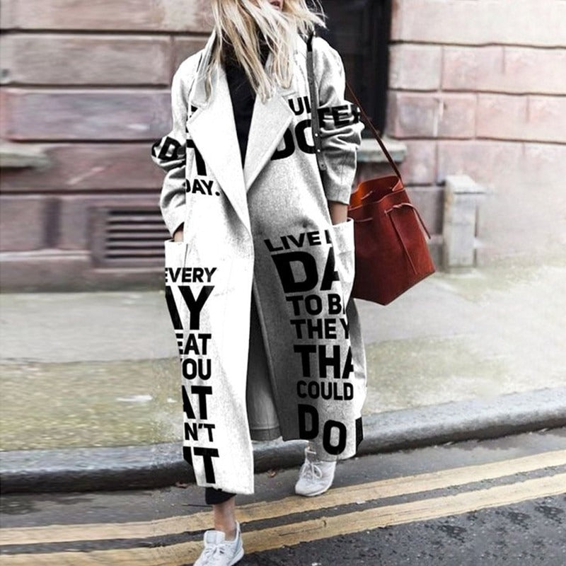 Stilla | Behagelig Trendy Frakke Look