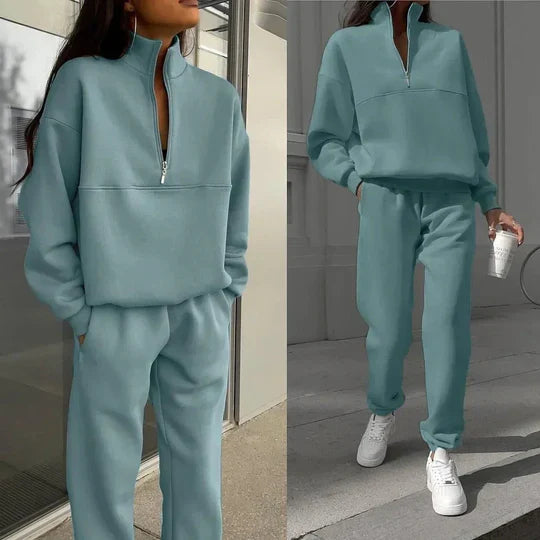 Stilla | Casual Sweatshirts Og Bukser Look