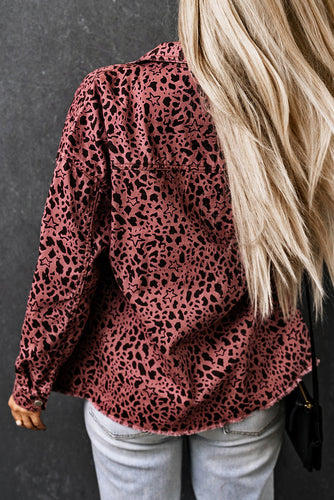 Stilla | Raw Hem Knap-Up Denim Jakke