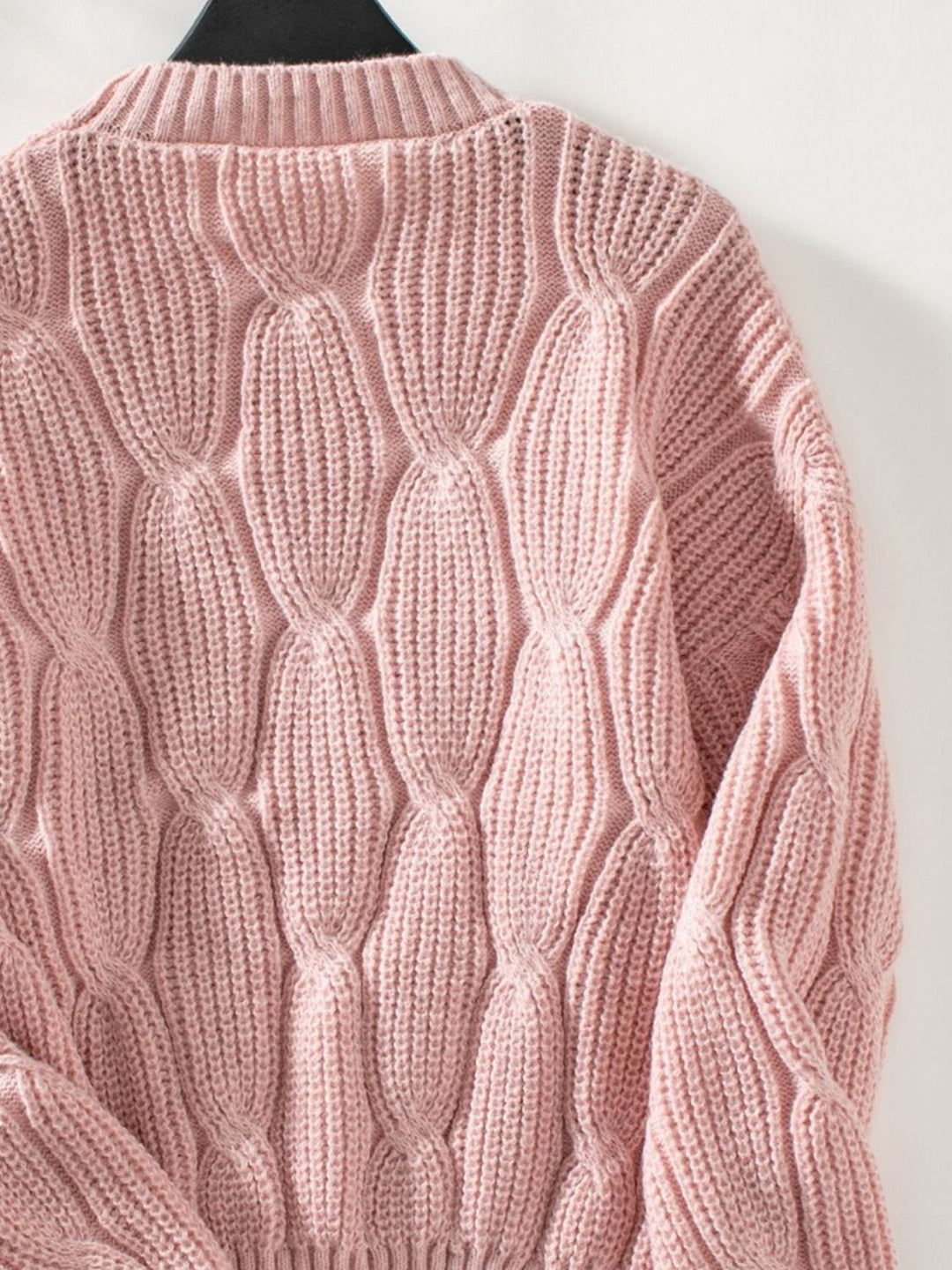Stilla | Pullover med rund halsudskæring og dybe skuldre