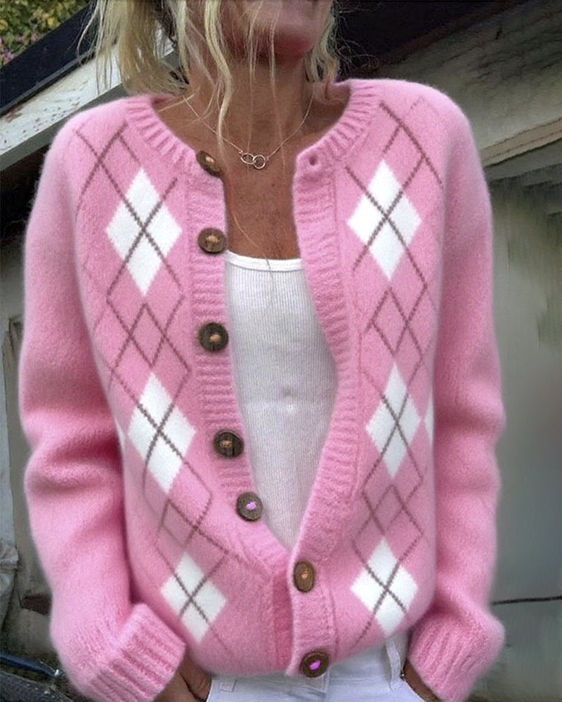 Stilla | Knap og Diamant Plaid Funktioner