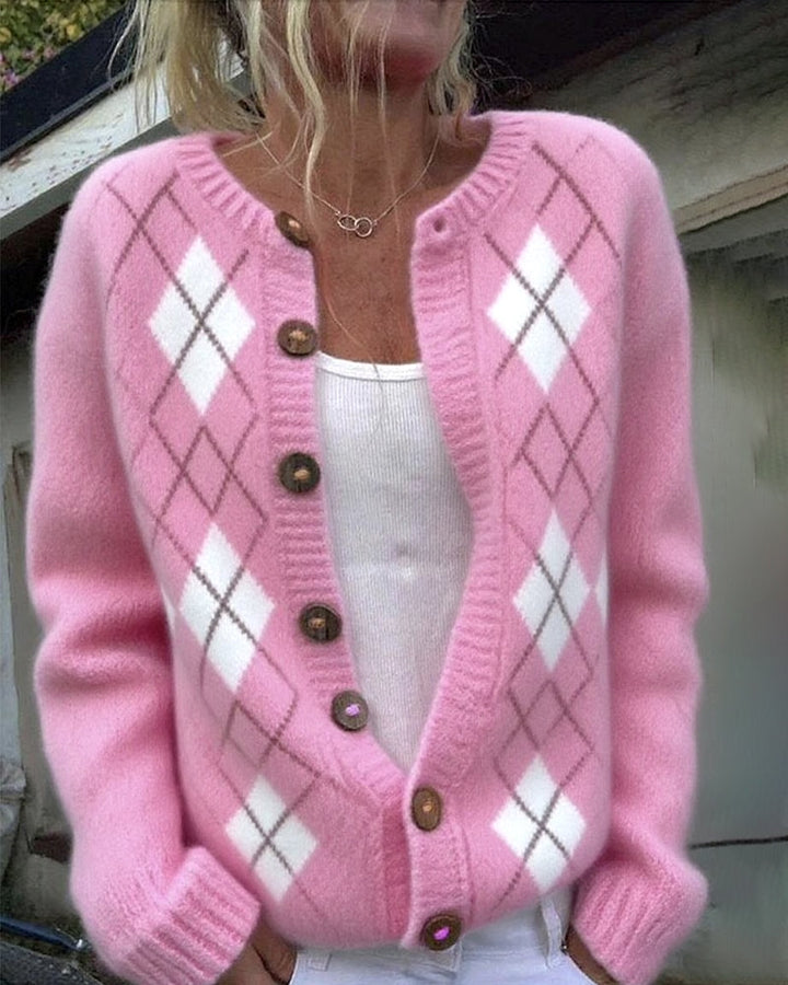 Stilla | Knap og Diamant Plaid Funktioner