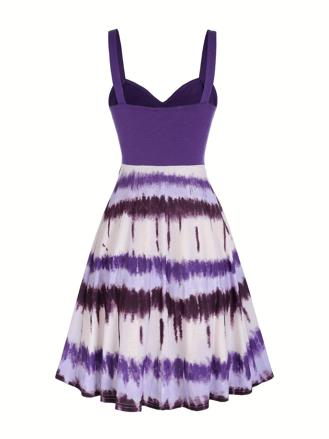 Stilla | Kjole Med Tie Dye Print