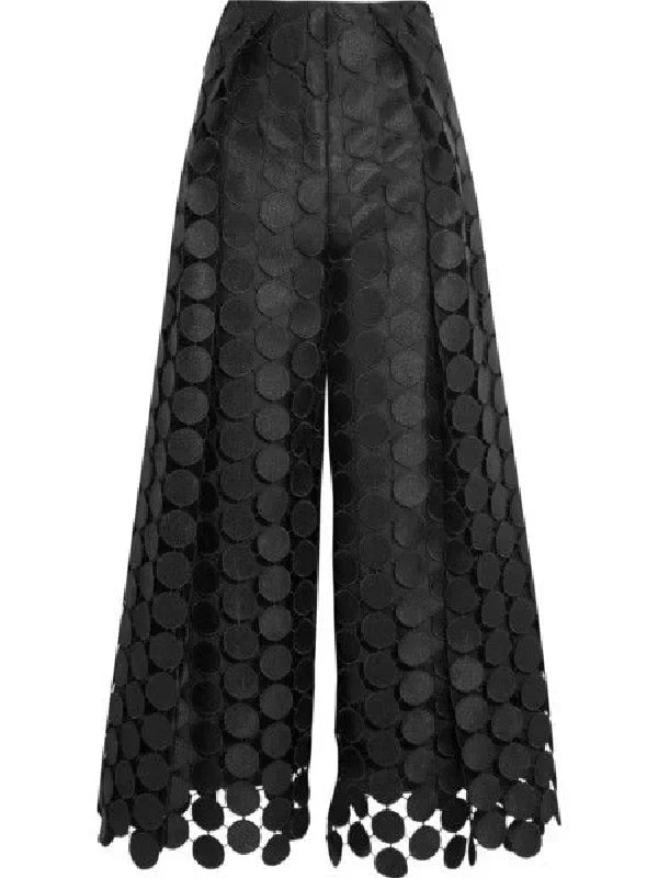 Stilla | Elegant Bred Skåret Bukser