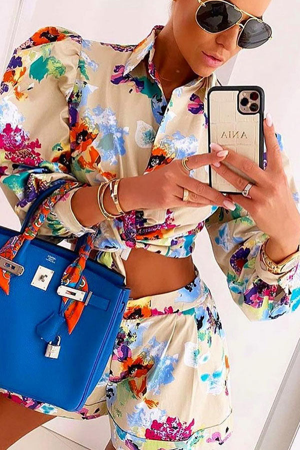 Stilla | Blissful Mindsæt Floral Ferie Bluse