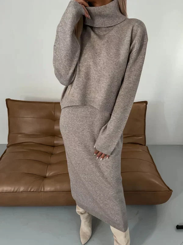 Stilla | Ensemble Kjole Og Matchende Sweater