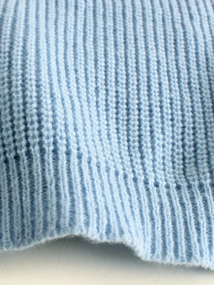 Stilla | V-udskæring Pullover Med Lanternærmer