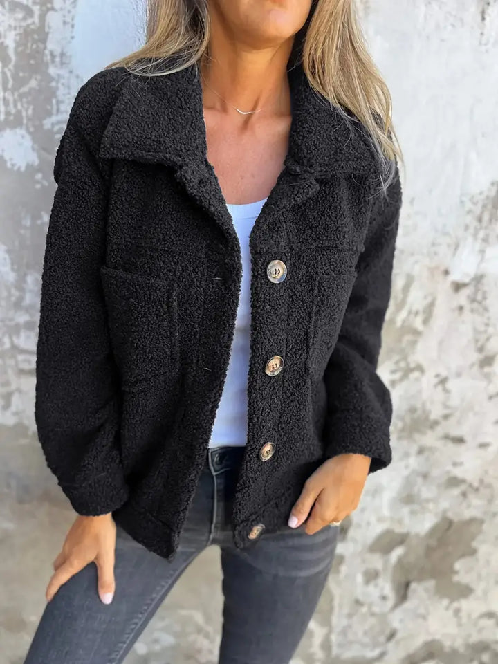 Stilla | Dame Button-Down Løs Fit Jakke