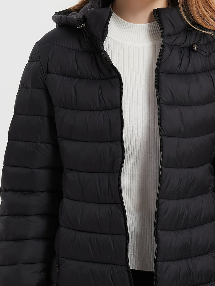 Stilla | Polstret Hooded Steppjakke