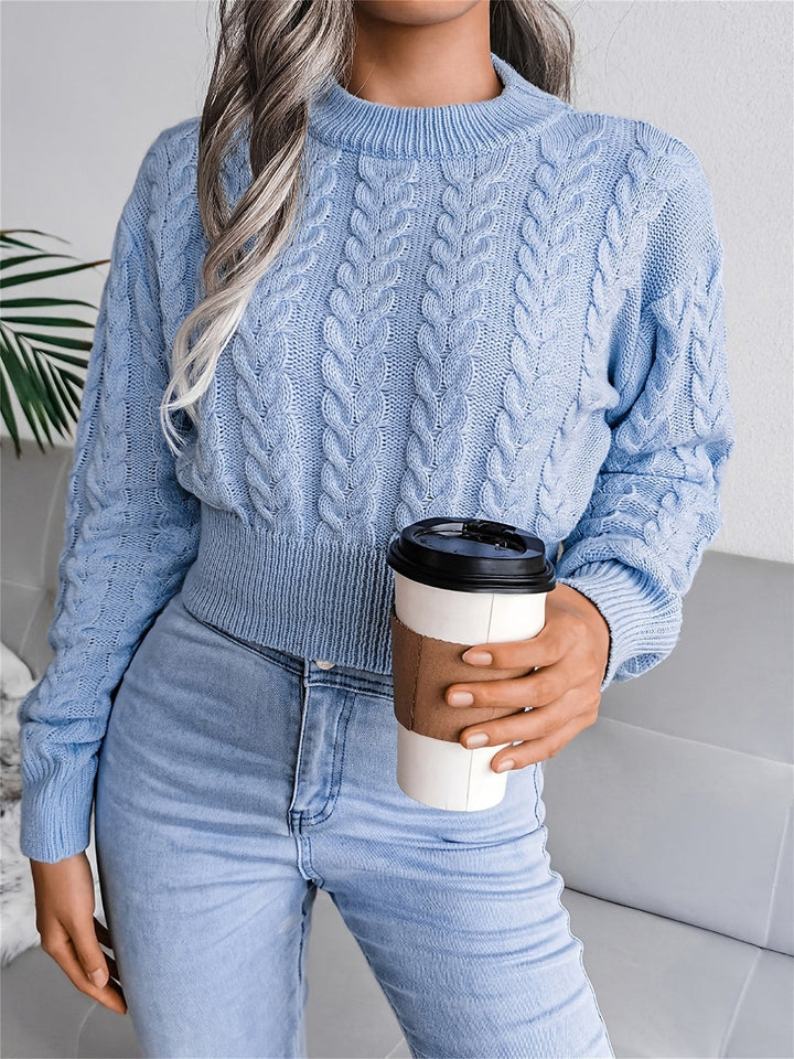 Stilla | Minimalistisk Sweater med Højkvalitets Look
